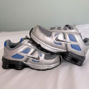 Nike Shox Turbo 11 Gray Blue Toddler Size 6C 407774-002